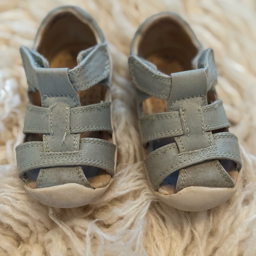 Pediped Kids Sandals in Light Gray